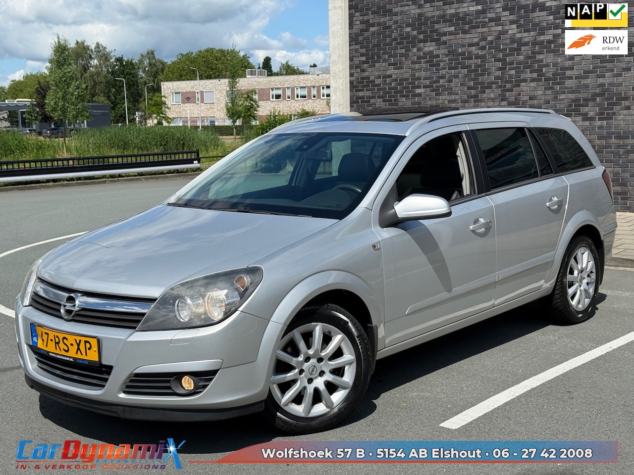 Opel Astra Wagon - 1.6 Elegance | Leer | Pano |Stoelvw|1e EIG | Volledig Historie | Distributie vervangen - AutoWereld.nl