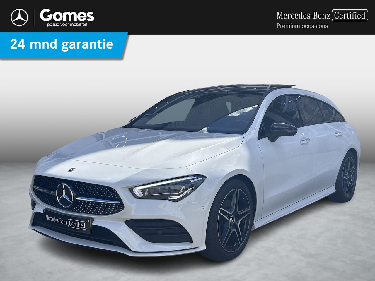 Mercedes-Benz CLA-klasse Shooting Brake - 180 AMG Line | Nightpakket | Panoramadak | Achteruitrijcamera | Stoelverwarming | Dodehoek - AutoWereld.nl
