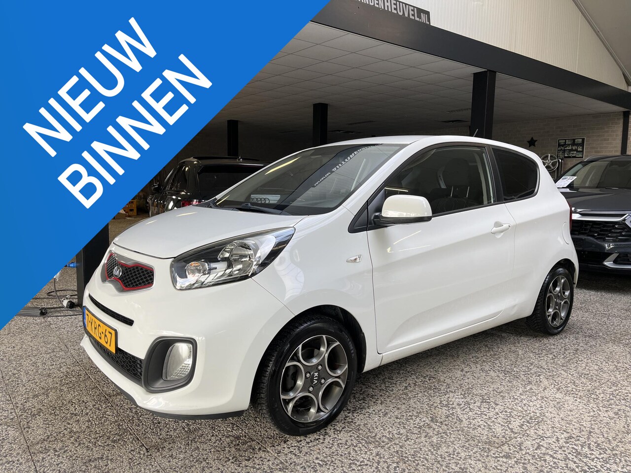 Kia Picanto - 1.0 CVVT Comfort Pack AIRCO | LICHTMETALEN VELGEN | NAV | ELEC RAMEN | NIEUWE APK!!! - AutoWereld.nl
