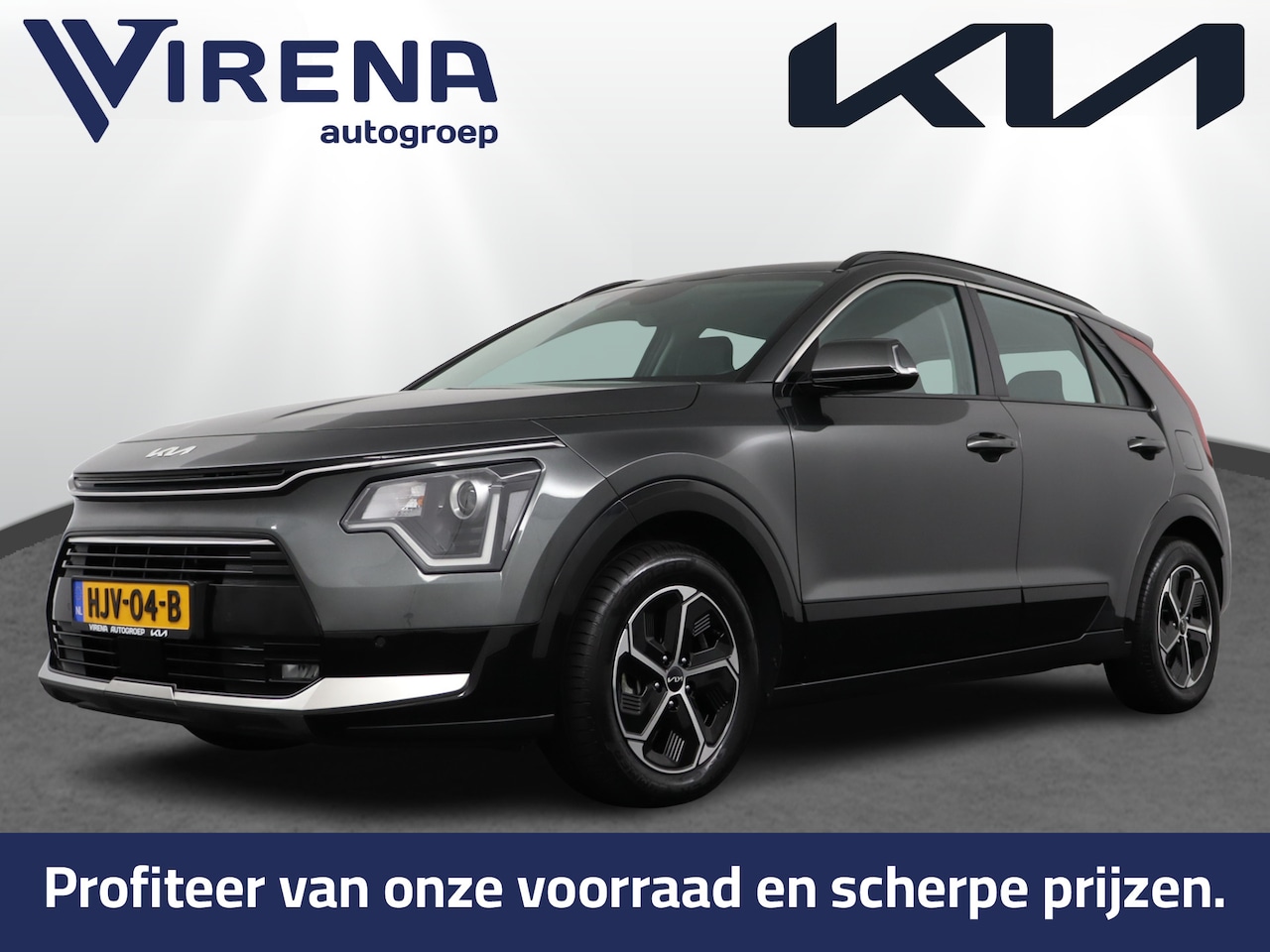Kia Niro - 1.6 GDi Hybrid DynamicLine - Climate Control - Adaptieve Cruise Control - Lichtmetalen Vel - AutoWereld.nl