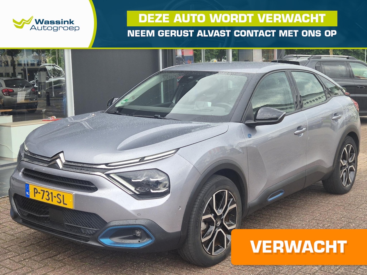 Citroën Ë-C4 - Feel Pack 50 kWh 1e Eigenaar | Adaptieve Cruise | Navigatie | Automatische airco | Keyless - AutoWereld.nl