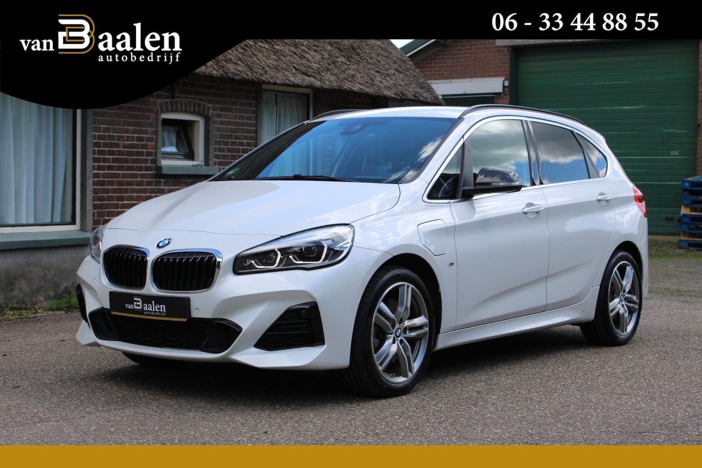 BMW 2-serie Active Tourer - 225xe PHEV High Exe SOh 90.6% M-SPORT LEER LED NAVI 36000KM!!! - AutoWereld.nl