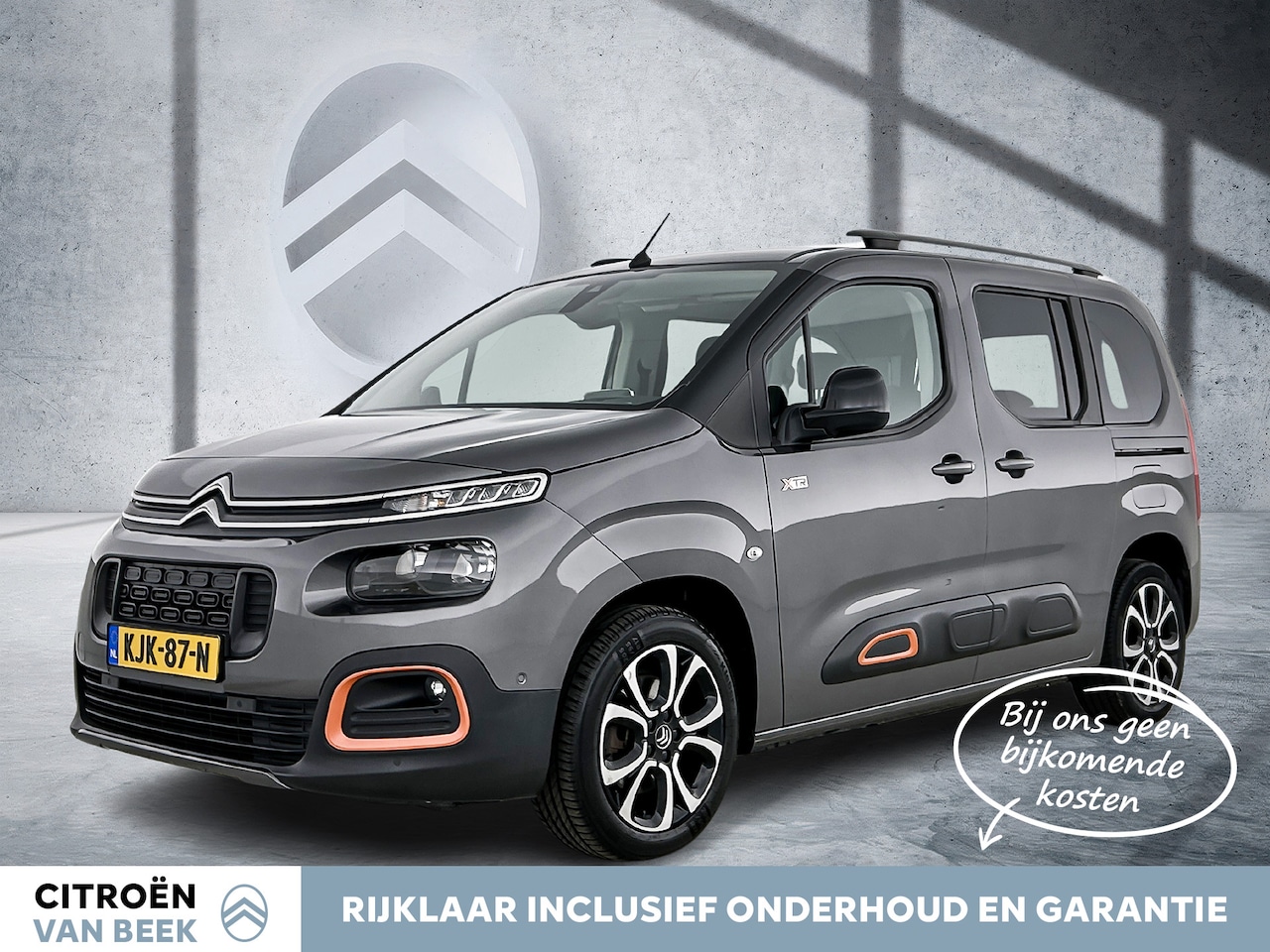 Citroën Berlingo - 130 pk Automaat XTR | Rijklaar | Adaptive Cruise | Trekhaak | Camera | - AutoWereld.nl