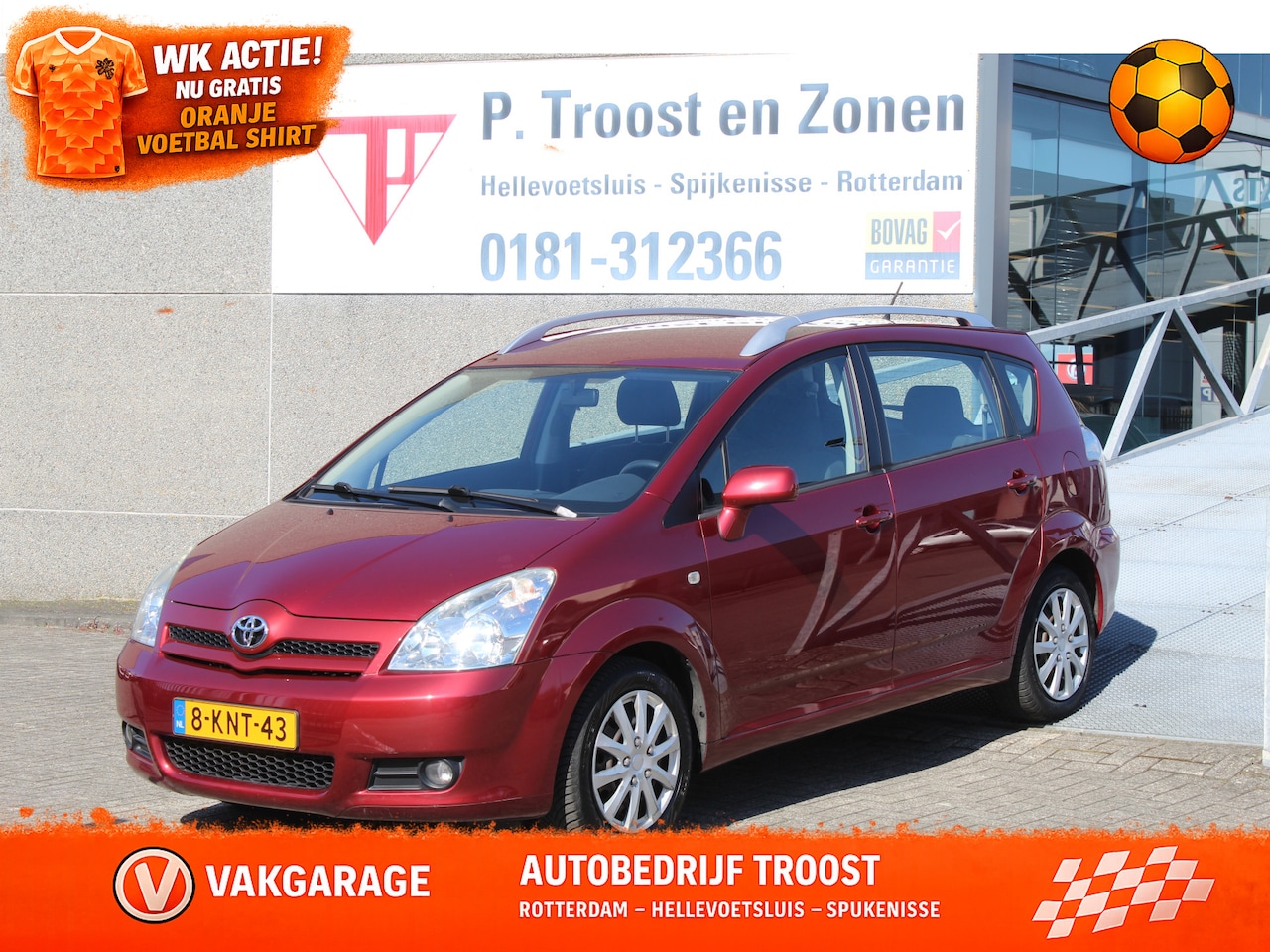Toyota Verso - 1.8 VVT-i Terra 7p. MEENEEMPRIJS!!/Automaat/Airco/Navigatie/Trekhaak/Radio/Multifunctionee - AutoWereld.nl