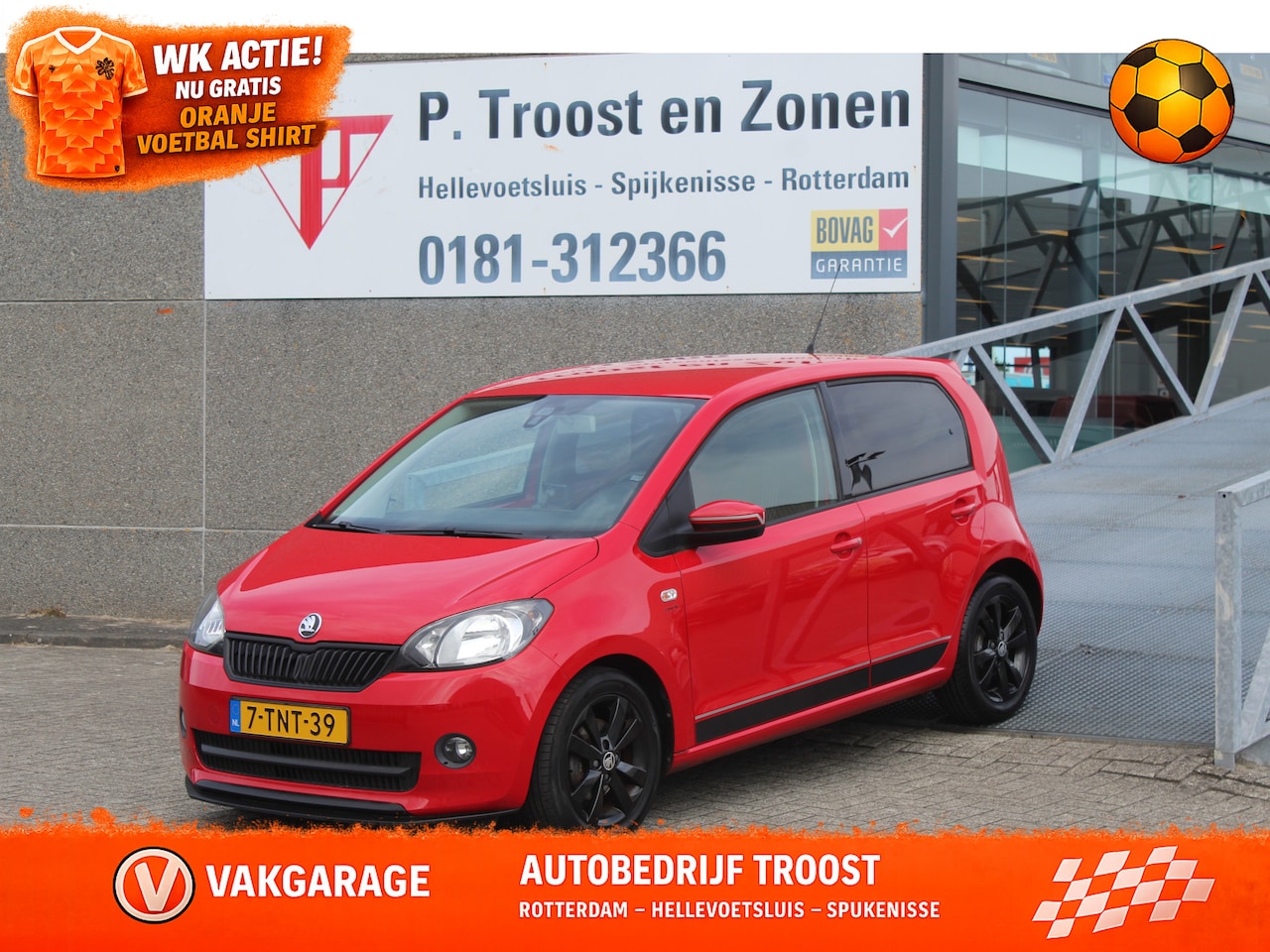 Skoda Citigo - 1.0 Greentech Sport Airco/Radio-CD speler/Elektrische ramen/Centrale deurvergrendeling/15' - AutoWereld.nl