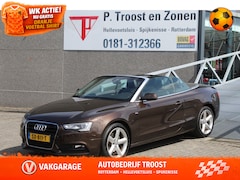 Audi A5 Cabriolet - 2.0 TFSI Pro Line S 2x S-line Automaat/Navigatie/Camera/Cruise control/Climate control/Sto