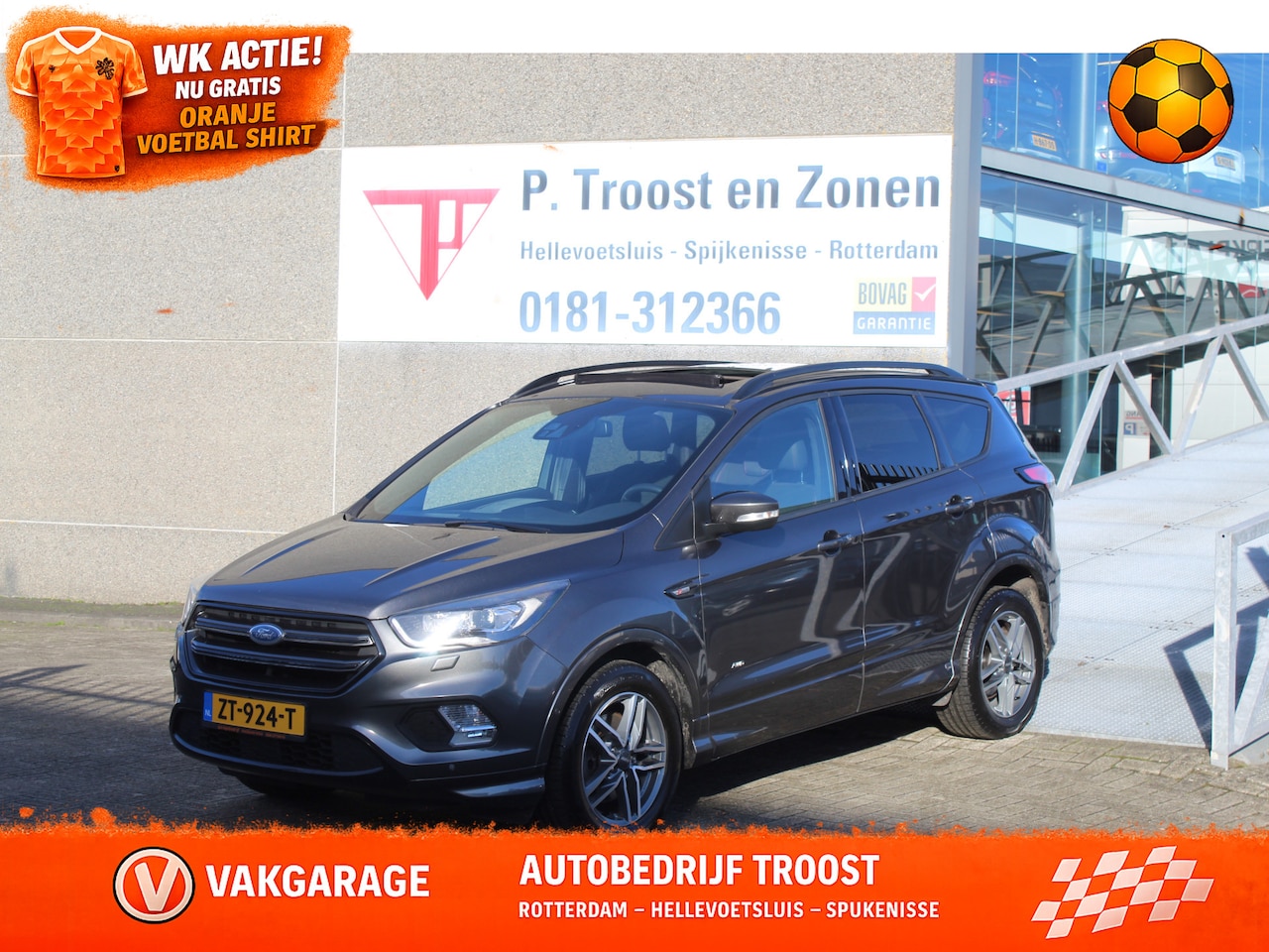 Ford Kuga - 1.5 EcoBoost AWD Vignale Trekhaak/Panoramadak/Navigatie/Achteruitrijcamera/Stoelverwarming - AutoWereld.nl