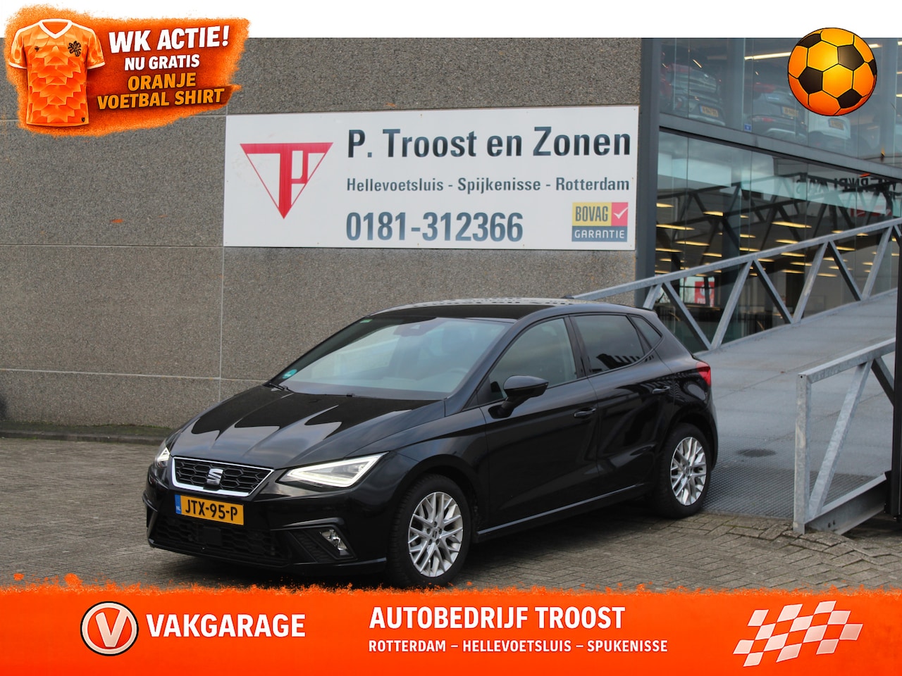 SEAT Ibiza - 1.0 EcoTSI FR Automaat / Cruise control adaptief / Navigatie / Climate control / Achteruit - AutoWereld.nl