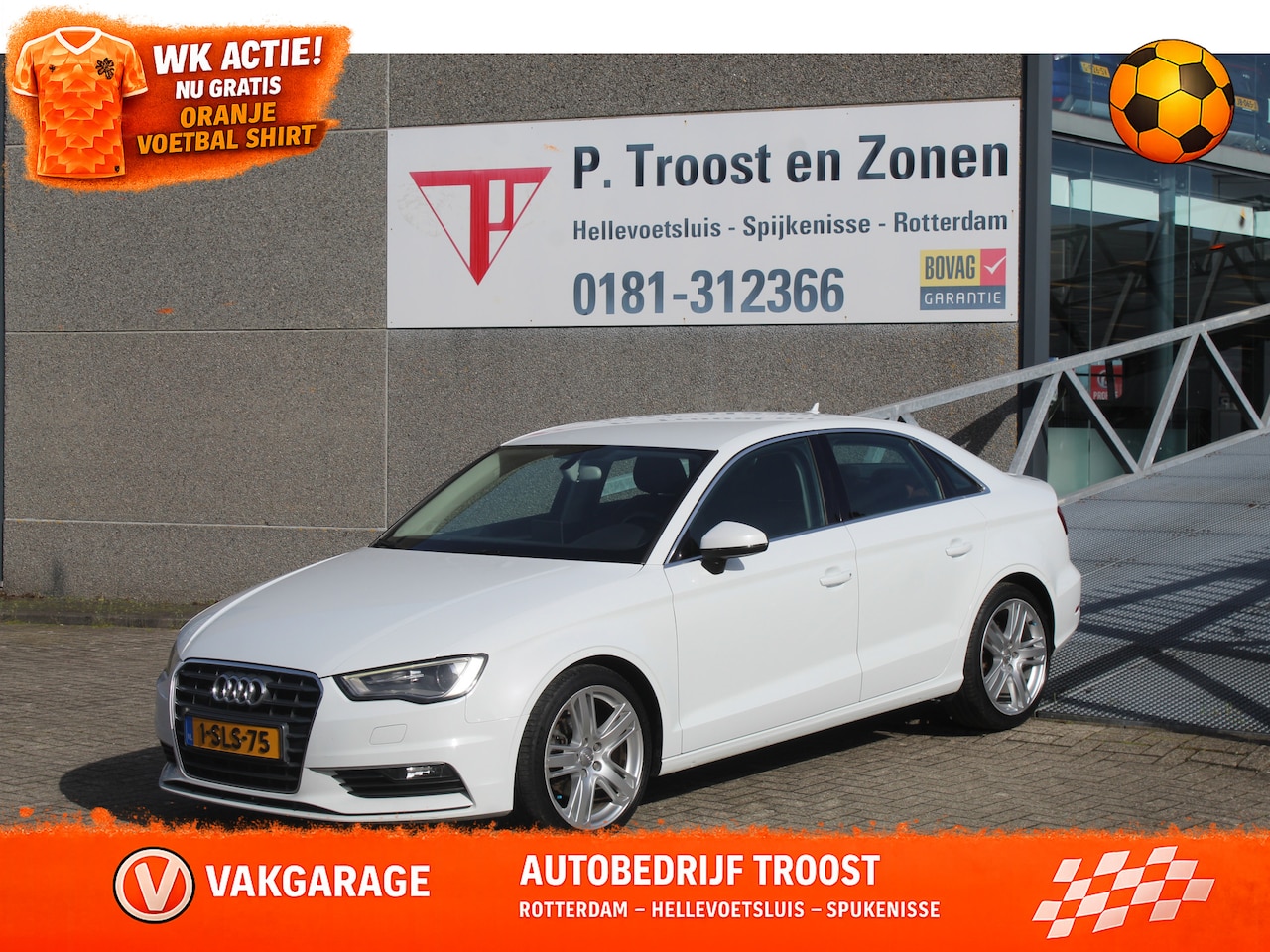 Audi A3 Limousine - 1.4 TFSI CoD NL auto/Automaat/Lederen bekleding/Stoelverwarming/Climate control/Navigatie/ - AutoWereld.nl