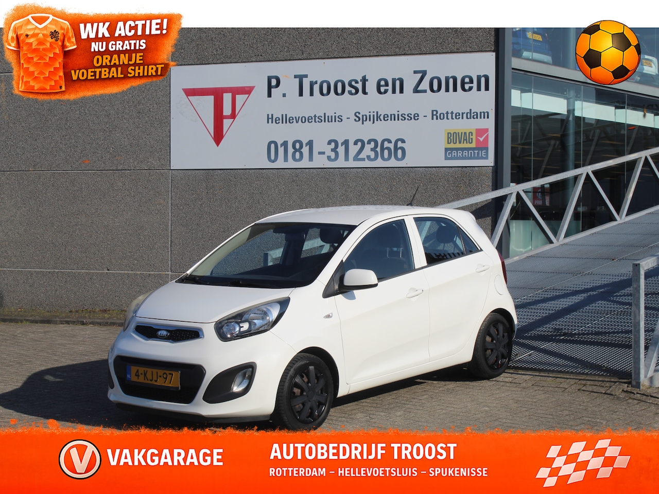 Kia Picanto - 1.0 CVVT ISG Comfort Pack 5 deurs! Airco/Elektrische ramen/Centrale deurvergrendeling/Radi - AutoWereld.nl
