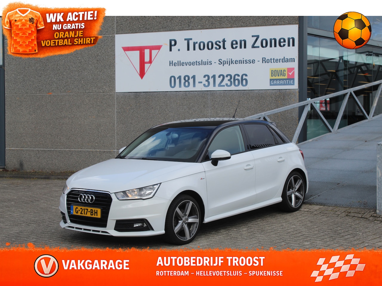 Audi A1 Sportback - 1.0 TFSI S-Line Stoelverwarming/Climate control/Bluetooth/Radio/Elektrische ramen/Licht me - AutoWereld.nl