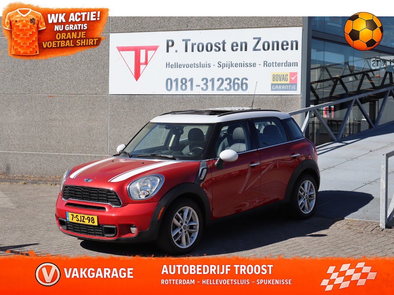 MINI Countryman - Mini 1.6 Cooper S ALL4 Chili Automaat! Panoramadak/Stoelverwarming/Climate control/Bluetoo - AutoWereld.nl