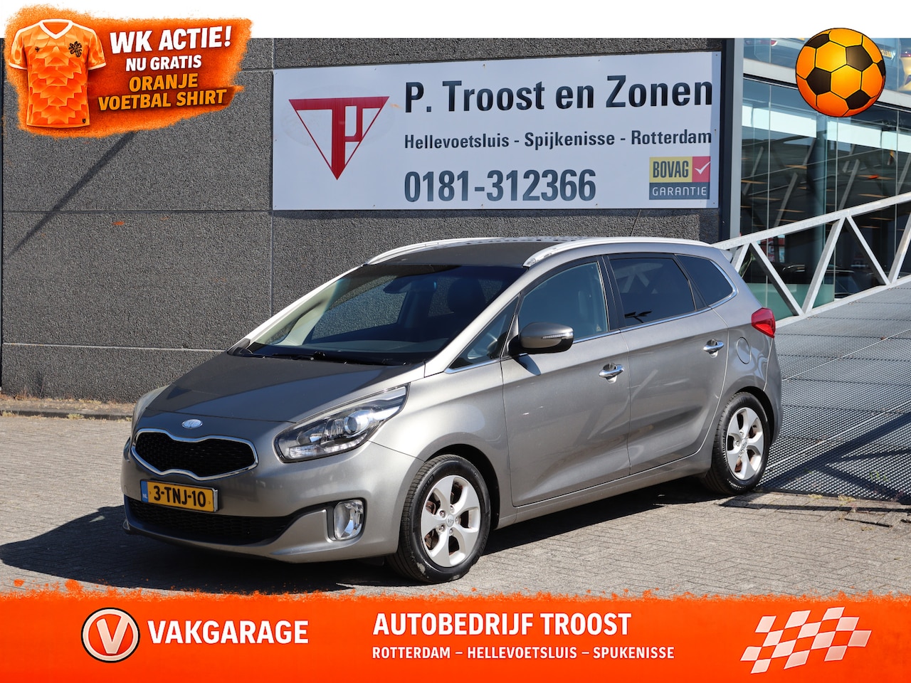 Kia Carens - 1.6 GDi Super Pack 7 Zits/Achteruitrijcamera/Navigatie/Stoel en Stuurverwarming/Parkeersen - AutoWereld.nl