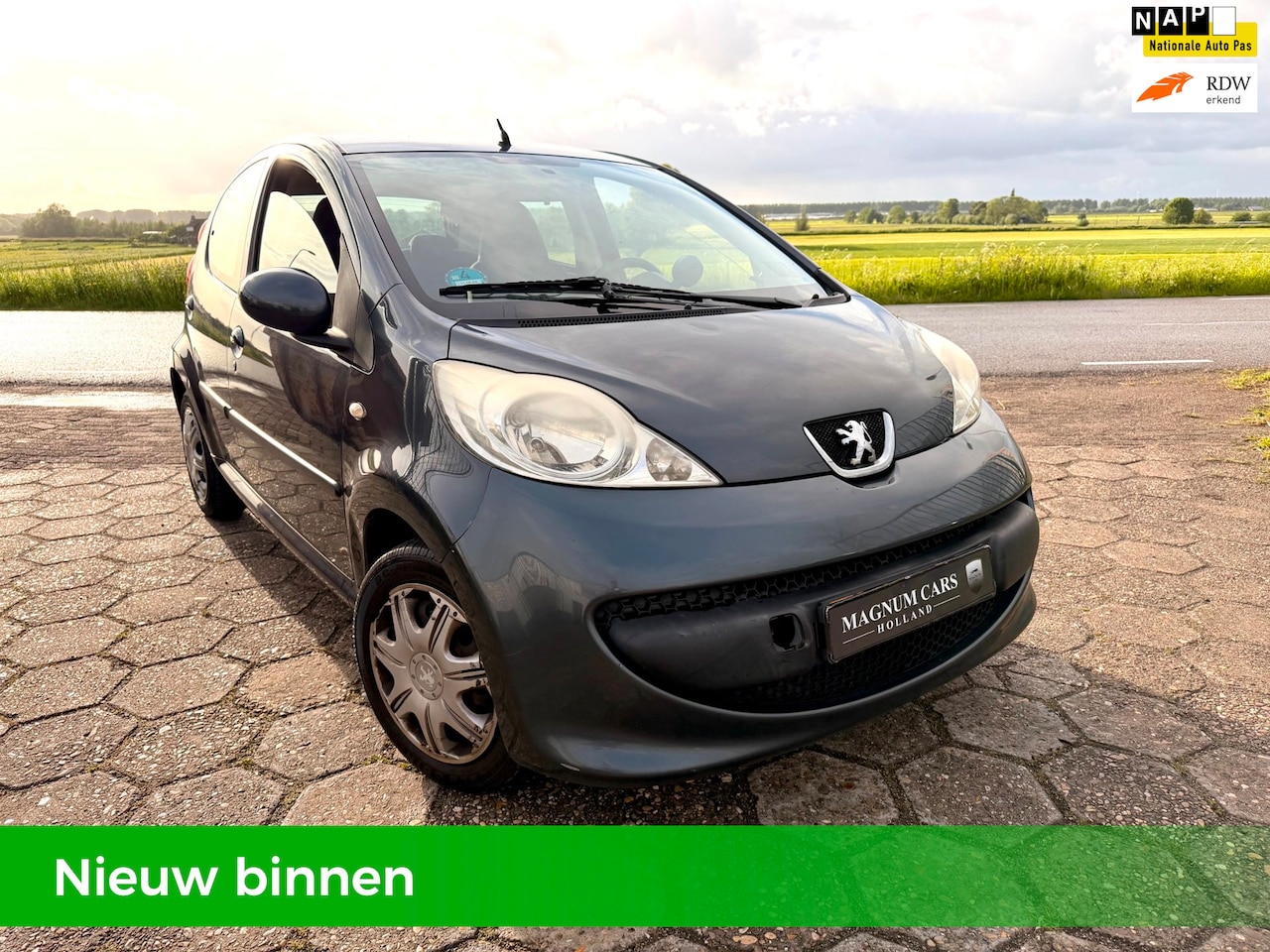 Peugeot 107 - 1.0-12V XS AIRCO 5D NIEUWE APK ELEK RAMEN AUX - AutoWereld.nl
