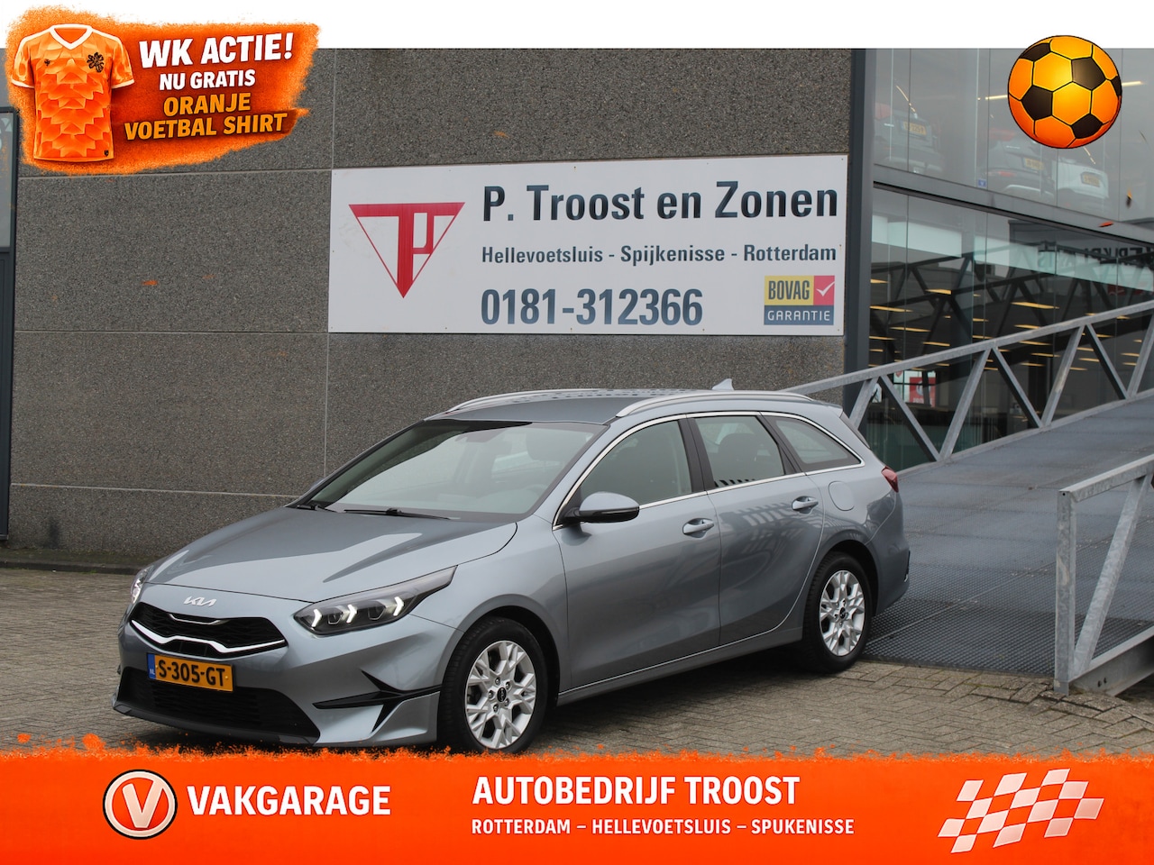 Kia Cee'd Sportswagon - Ceed 1.0 T-GDi MHEV DynamicLine AUTOMAAT Navigatie/Apple carplay/Achteruitrijcamera/Cruise - AutoWereld.nl