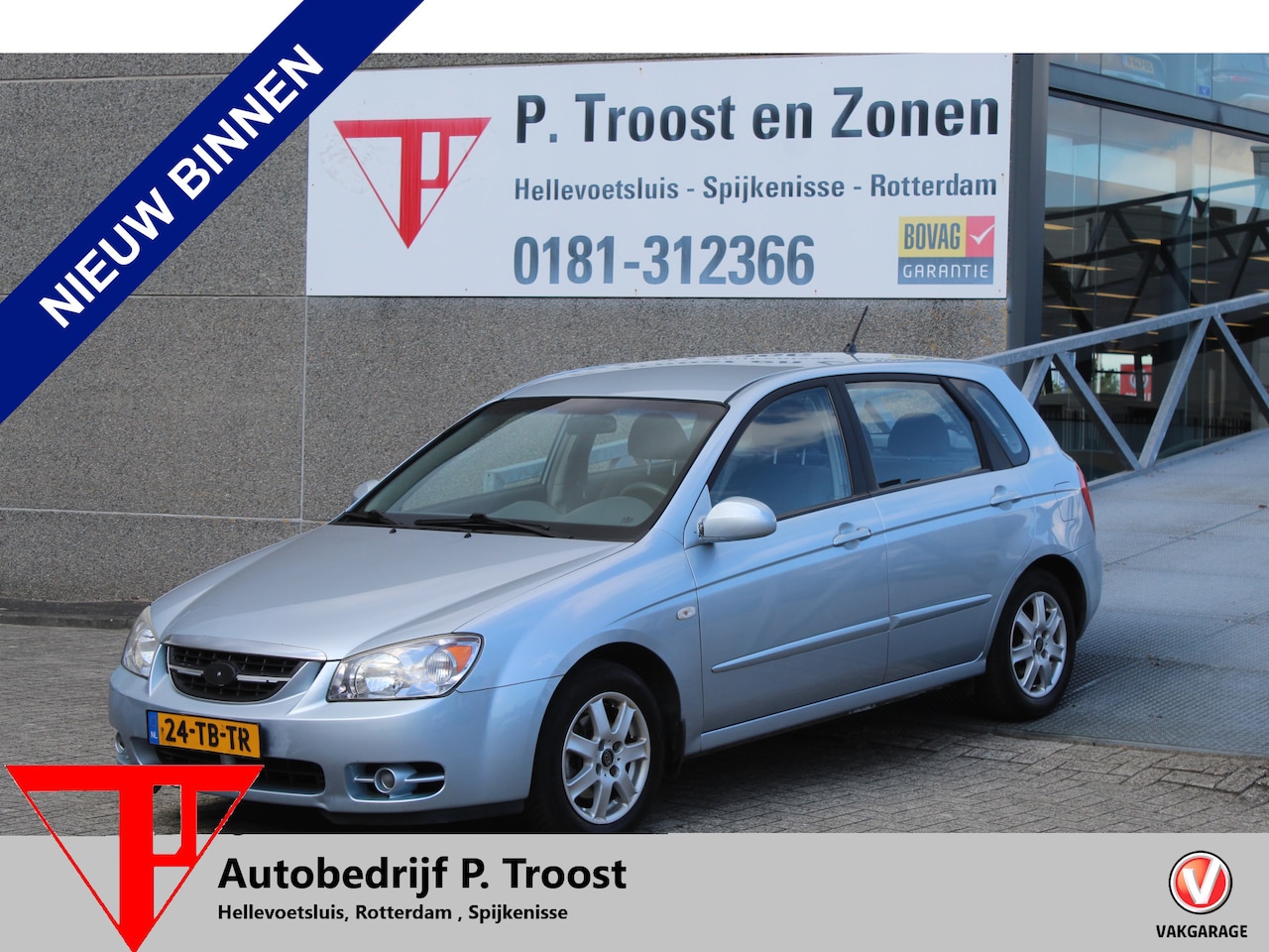 Kia Cerato - 1.6-16V LX *Meeneemprijs*Airco/Radio-CD speler/Elektrische ramen/Elektrisch verstelbare sp - AutoWereld.nl