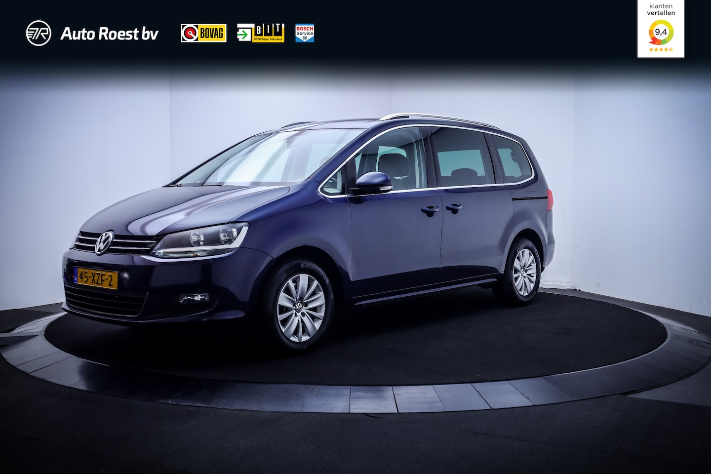 Volkswagen Sharan - 1.4 TSI 7P COMF.LINE NAVI | CLIMA | TREKHAAK | BLUETOOTH | PDC V+A | LMV - AutoWereld.nl