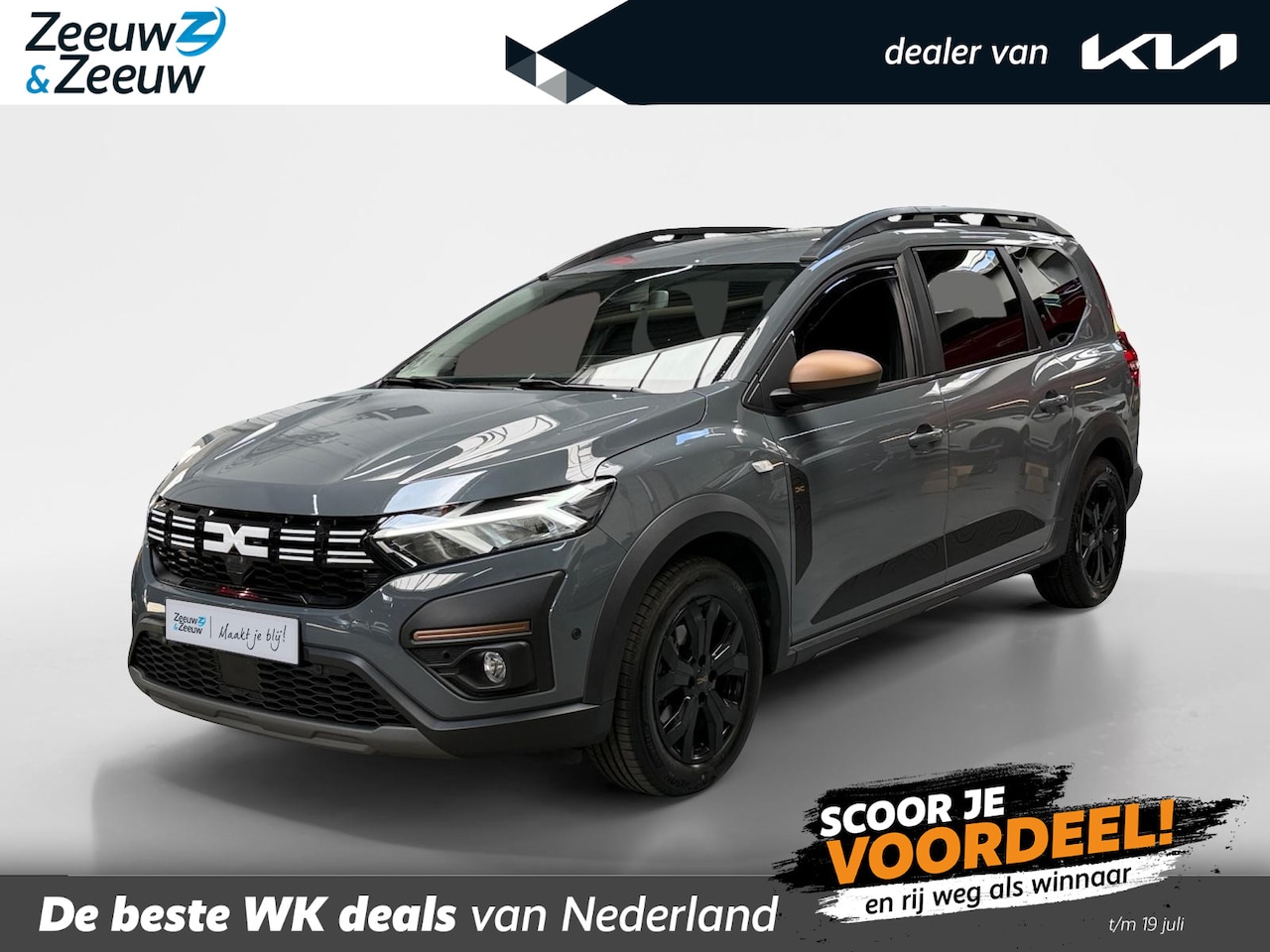 Dacia Jogger - 1.6 Hybrid 140 Extreme 7p. ZUINIG | RUIM | Stoelverwarming | Climate control | Carplay | - AutoWereld.nl