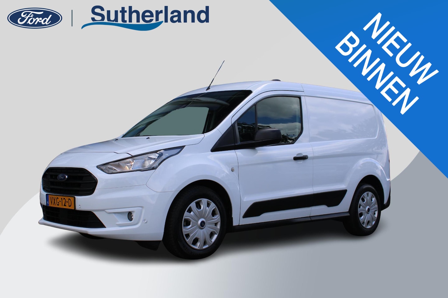 Ford Transit Connect - 1.5 EcoBlue L1 Trend | 100pk | Trekhaak | Cruise control | Airco | Vloerplaat en betimmeri - AutoWereld.nl