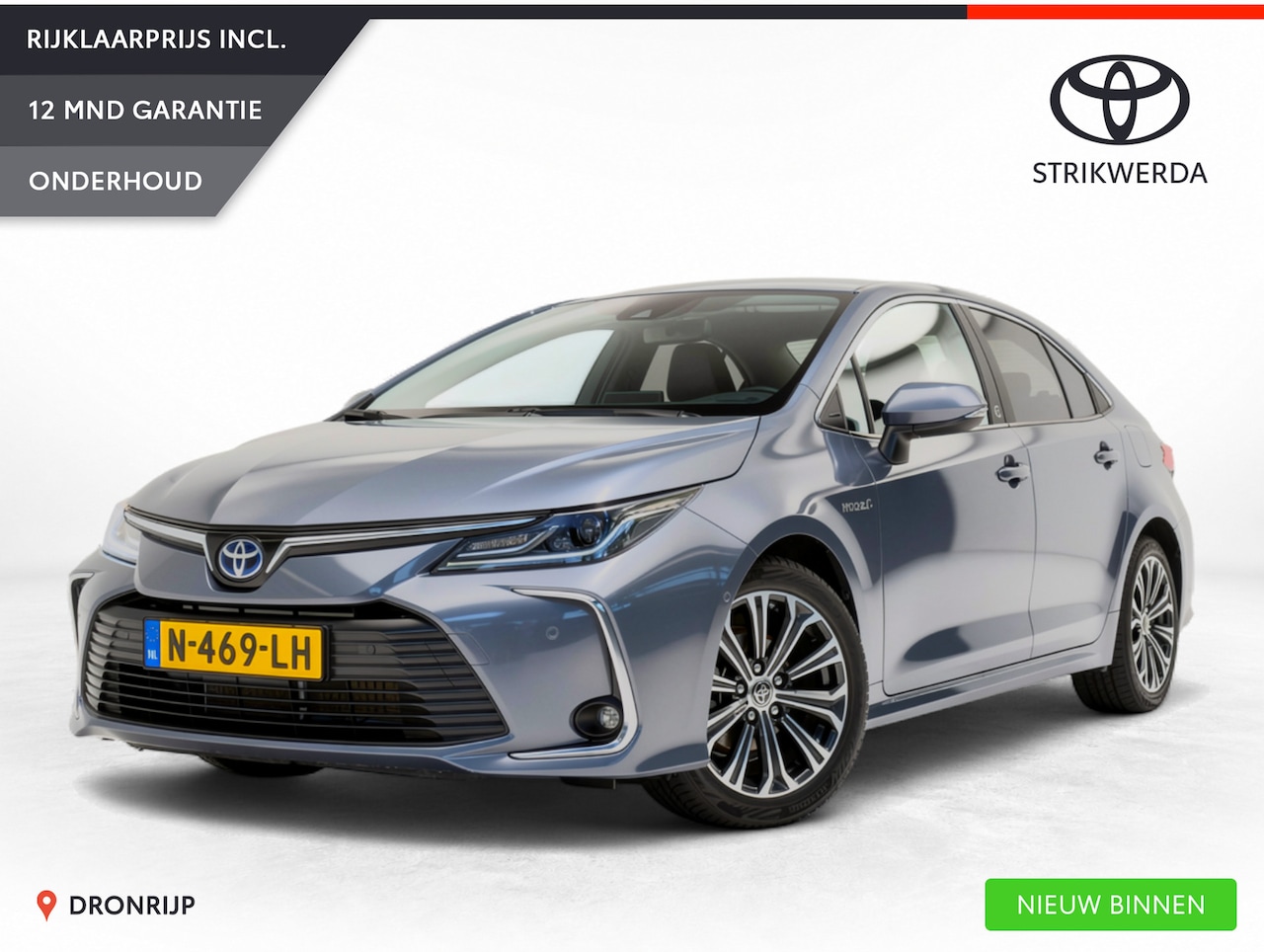 Toyota Corolla - 1.8 Hybrid Business Plus | Stoel- stuurverw. | Trekhaak | PDC V+A | Adapt. Cruise | Climat - AutoWereld.nl