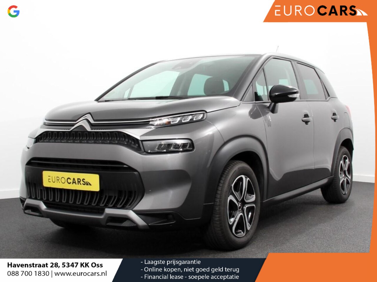 Citroën C3 Aircross - 1.2 PureTech 110 pk You/Max Navigatie Apple Carplay/Android Auto Climate Control Cruise Co - AutoWereld.nl