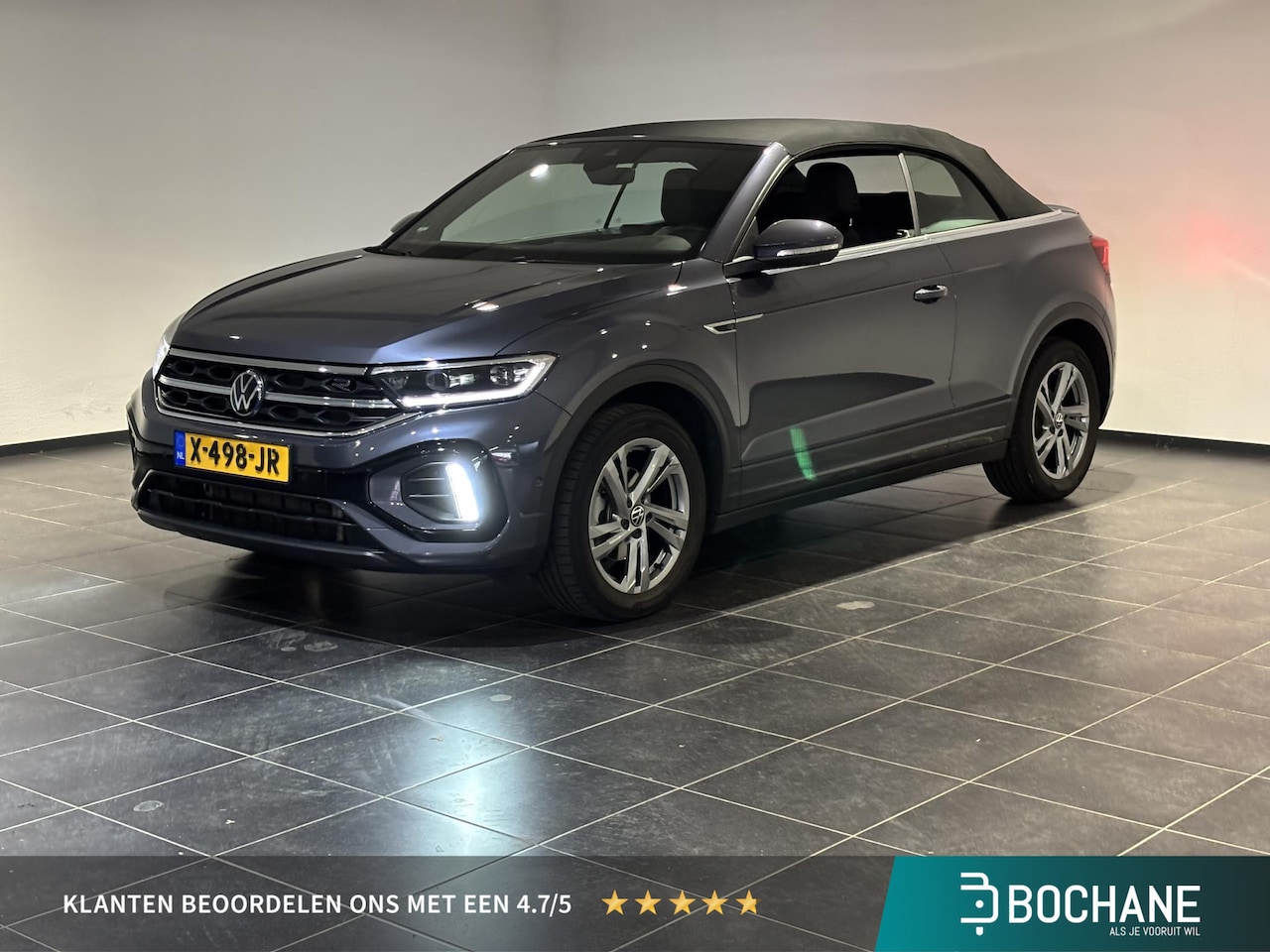 Volkswagen T-Roc Cabrio - 1.5 TSI R-Line | Cruise control adaptief | Apple Carplay/Android Auto | achteruitrijcamera - AutoWereld.nl