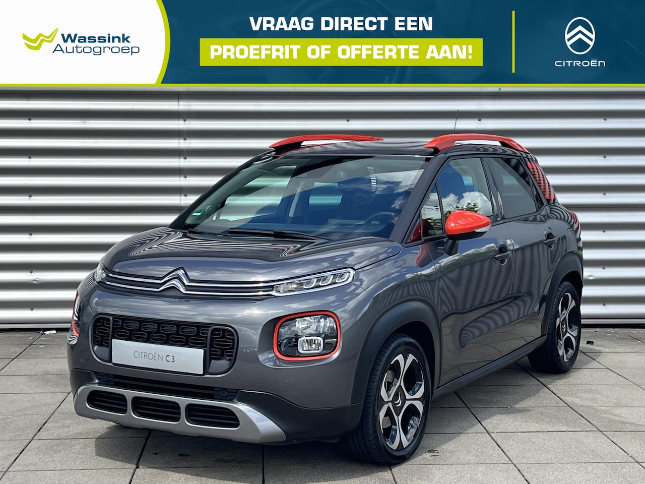 Citroën C3 Aircross - 1.2 PureTech S&S Shine 130 PK | Automaat | Navigatie | Camera | 17 Inch Lichtmetalen velge - AutoWereld.nl