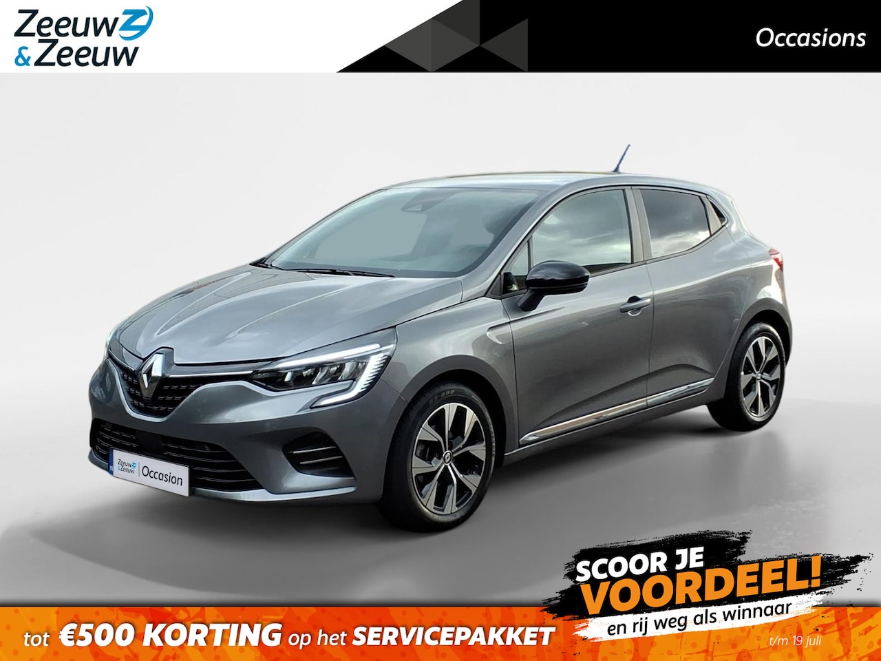 Renault Clio - 1.0 TCe 90 Evolution Navigatie | Camera | Bluetooth | Parkeersensoren | LMV | Airco | 12 M - AutoWereld.nl