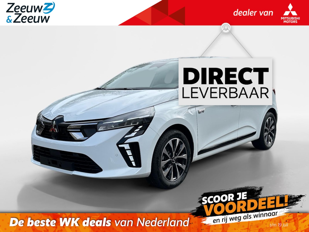Mitsubishi Colt - 1.6 HEV Intense 8 jaar garantie NU 4000,- VOORRAAD KORTING CAMERA | CLIMATE | CRUISE | A - AutoWereld.nl
