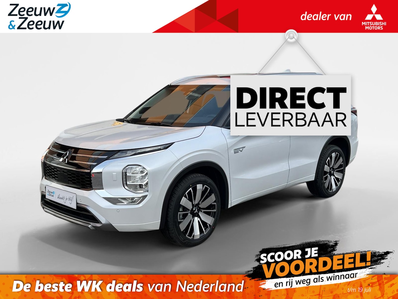 Mitsubishi Outlander - 2.4 PHEV Instyle | €5000,- VOORRAADKORTIG! | Verschillende uitvoeringen en kleuren beschik - AutoWereld.nl