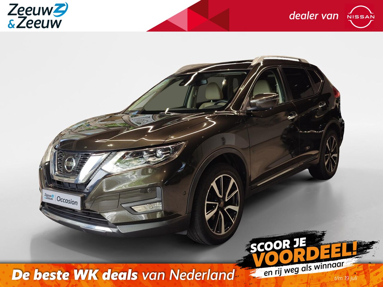 Nissan X-Trail - 1.6 DIG-T Tekna | DEALER ONDERHOUDEN | PANORAMA DAK | 360 CAMERA | ELEKTRISCHE ACHTERKLEP - AutoWereld.nl
