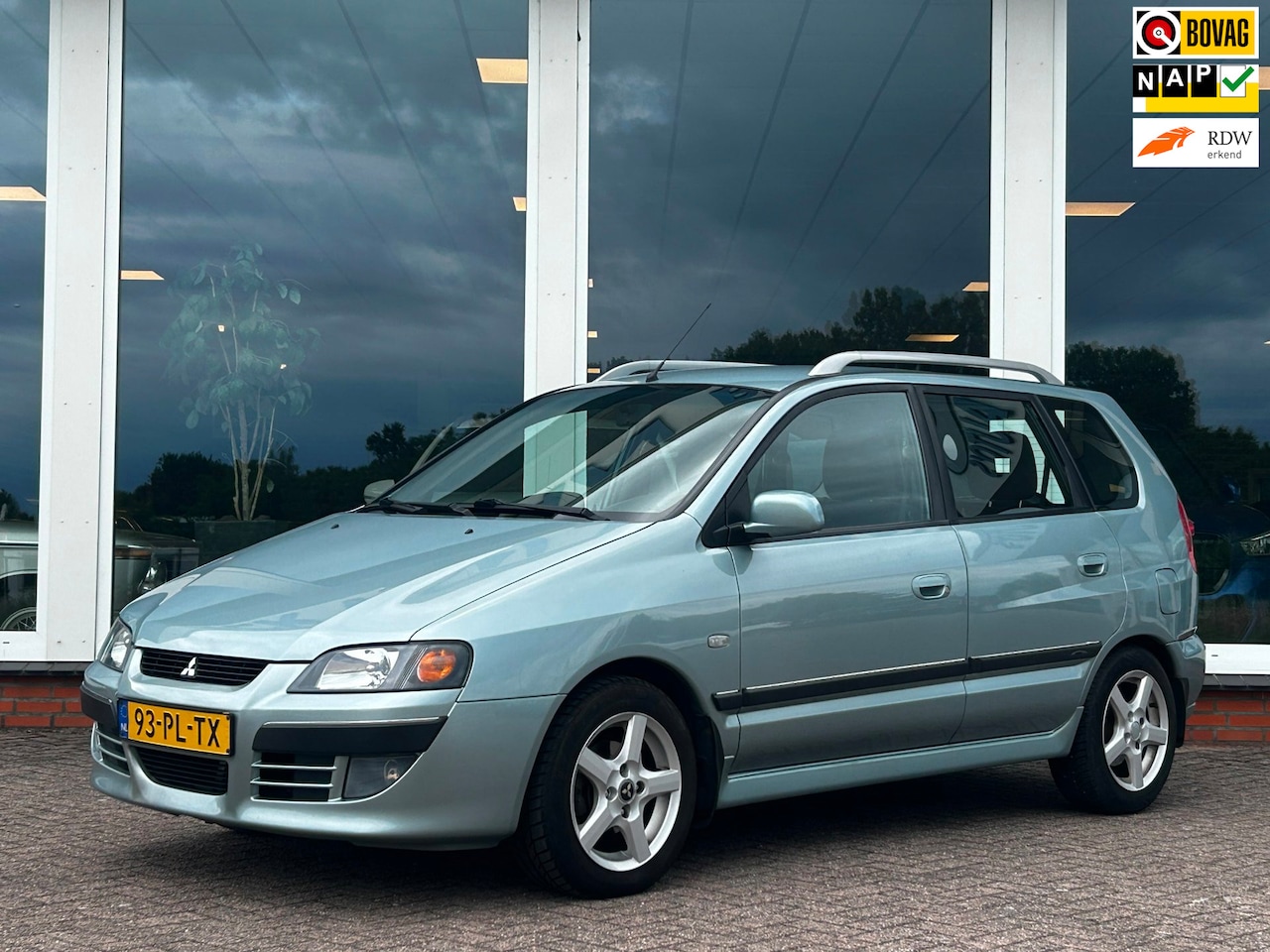 Mitsubishi Space Star - 1.6 Invite Silver AUT. - Origineel NL - NAP - Airco - Nieuwe APK - Unieke staat - AutoWereld.nl