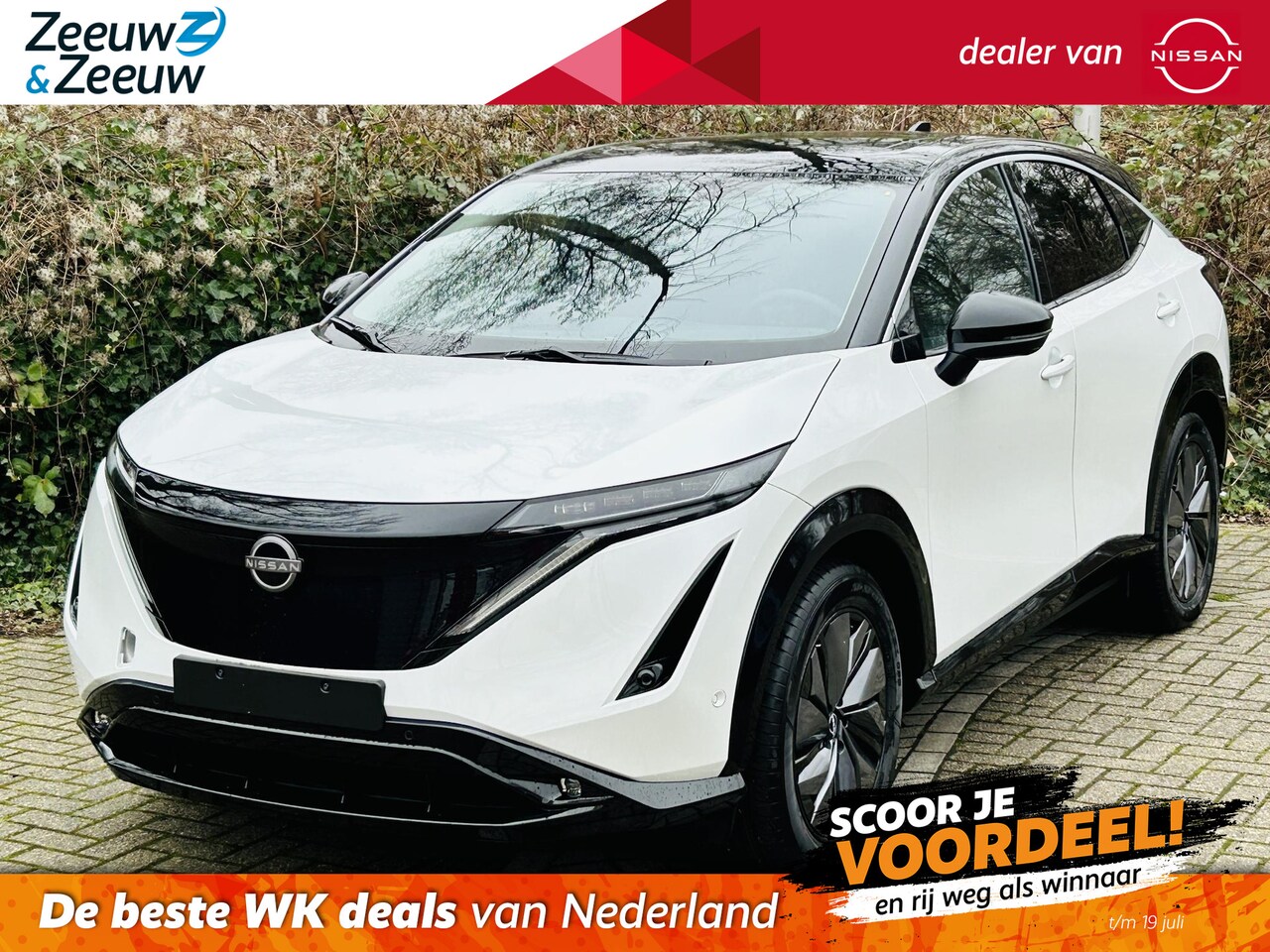 Nissan Ariya - Evolve 66 kWh | €3.000,- voorraad korting | Navigatie, Apple Carplay en Android Auto | Ada - AutoWereld.nl