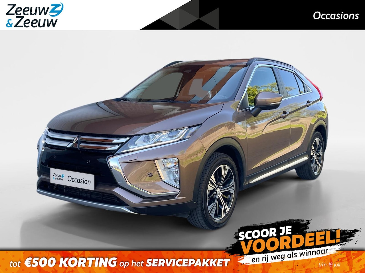 Mitsubishi Eclipse Cross - 1.5 DI-T First Edition 163PK | Apple Carplay & Android Auto | Cruise Control | Climate Con - AutoWereld.nl