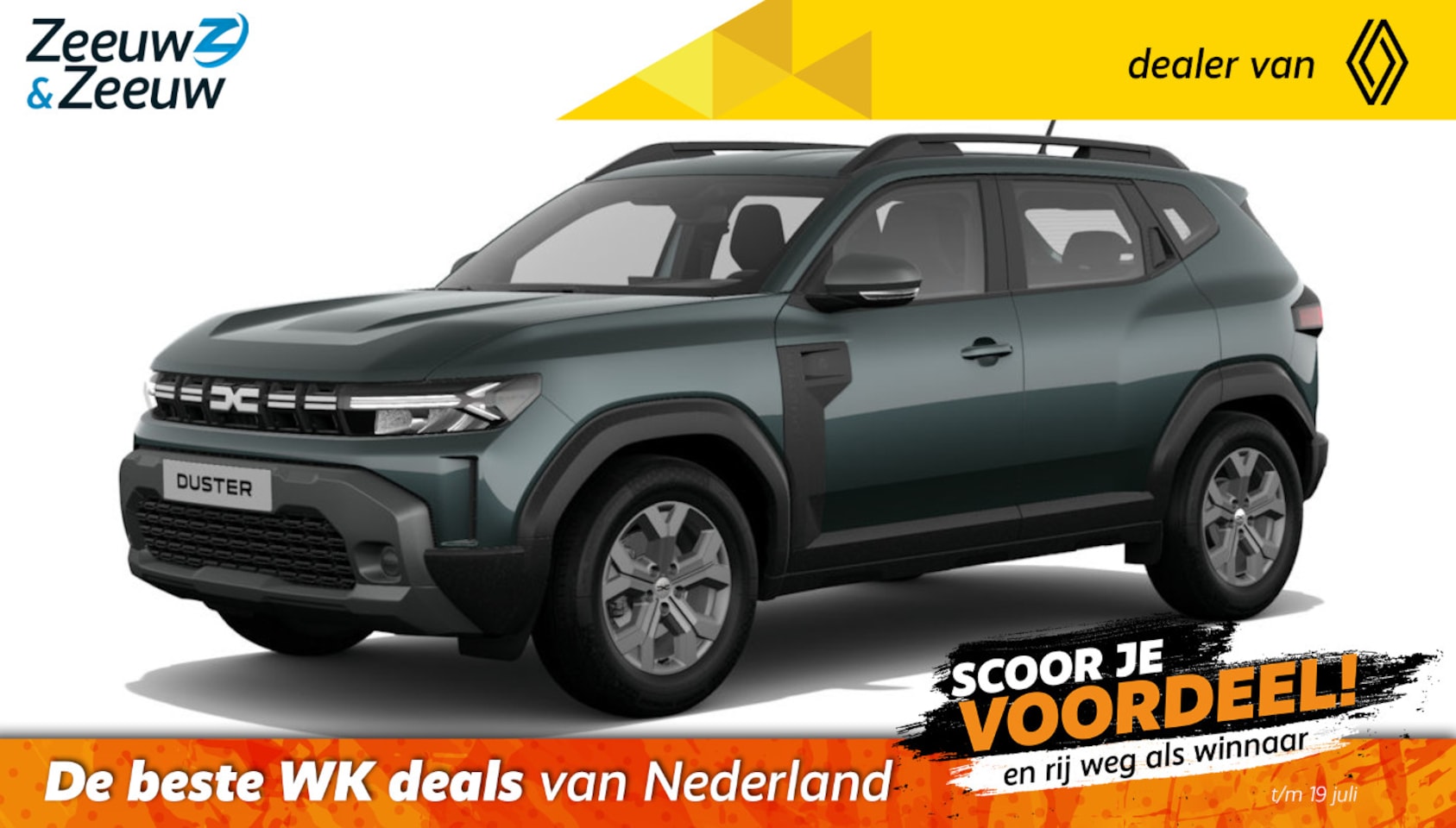 Dacia Duster - (Zeeuw&Zeeuw Private Lease Actie v.a. € 504,-) hybrid 155 expression | Wij maken graag een - AutoWereld.nl
