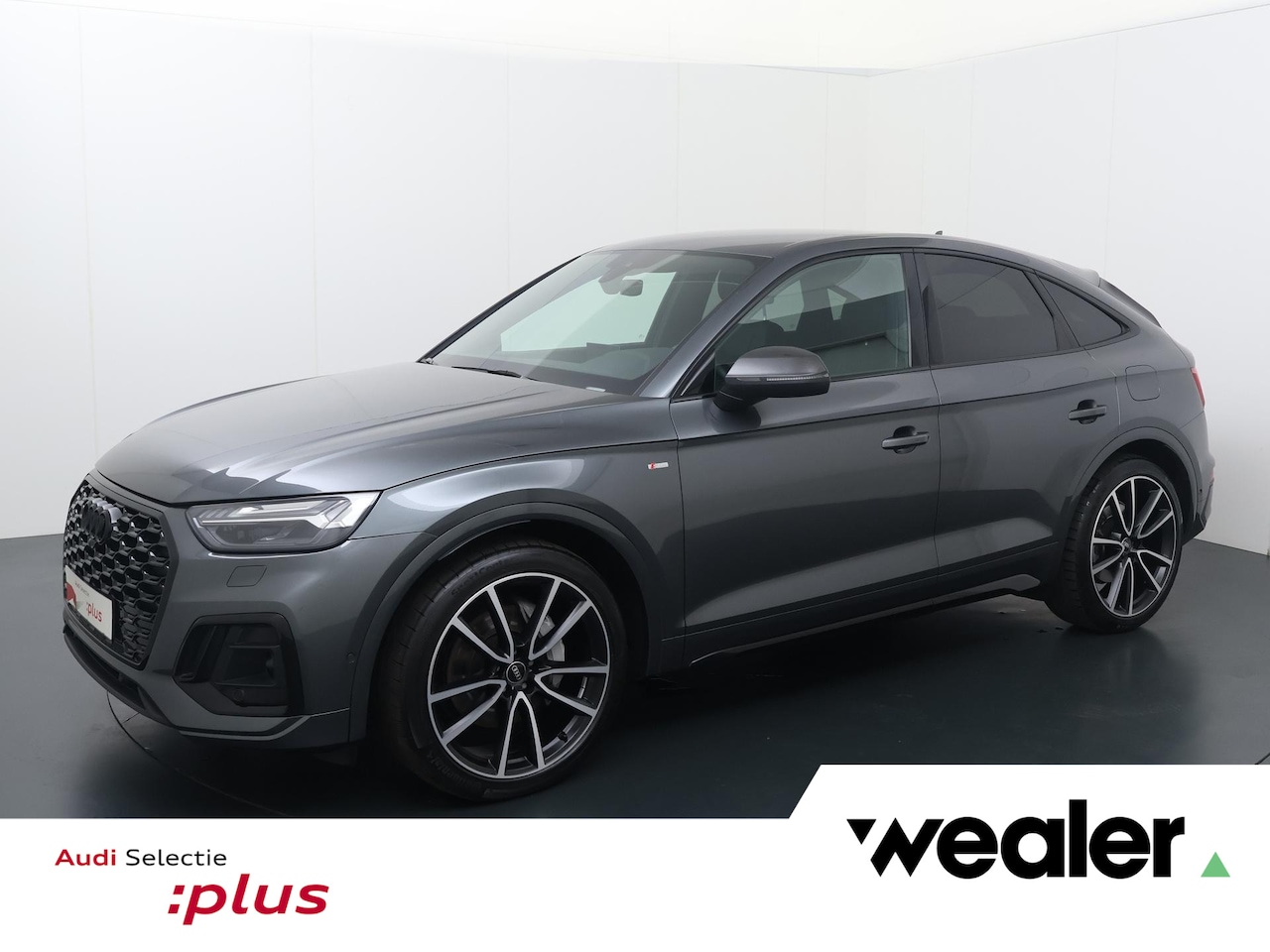 Audi Q5 Sportback - 50 TFSI e S edition Competition | 299 PK | SoH 87% | Trekhaak | 360 graden camera | Matrix - AutoWereld.nl