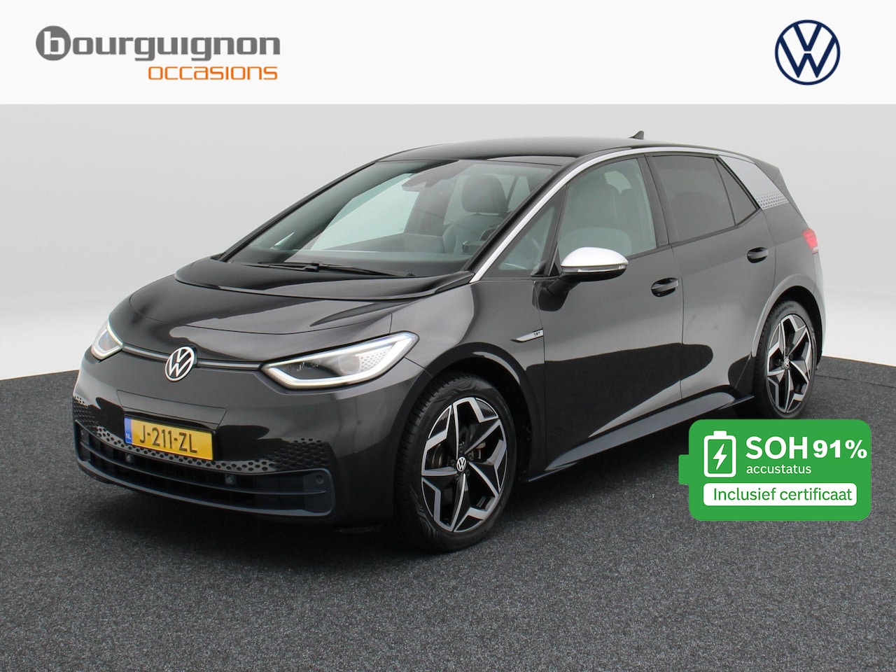Volkswagen ID.3 - First Plus 58 kWh Stoel/Stuur Verwarming | Camera | Adaptive Cruise | CarPlay | Matrix LED - AutoWereld.nl
