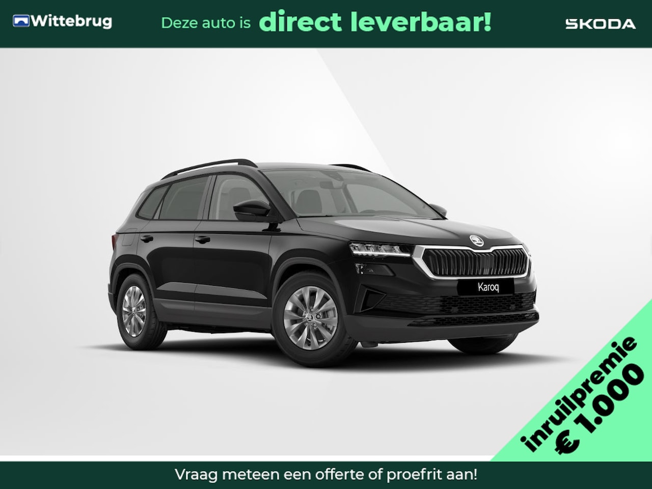 Skoda Karoq - 1.5 TSI ACT Business Edition Navigatiepakket / €1000 inruilpremie - AutoWereld.nl