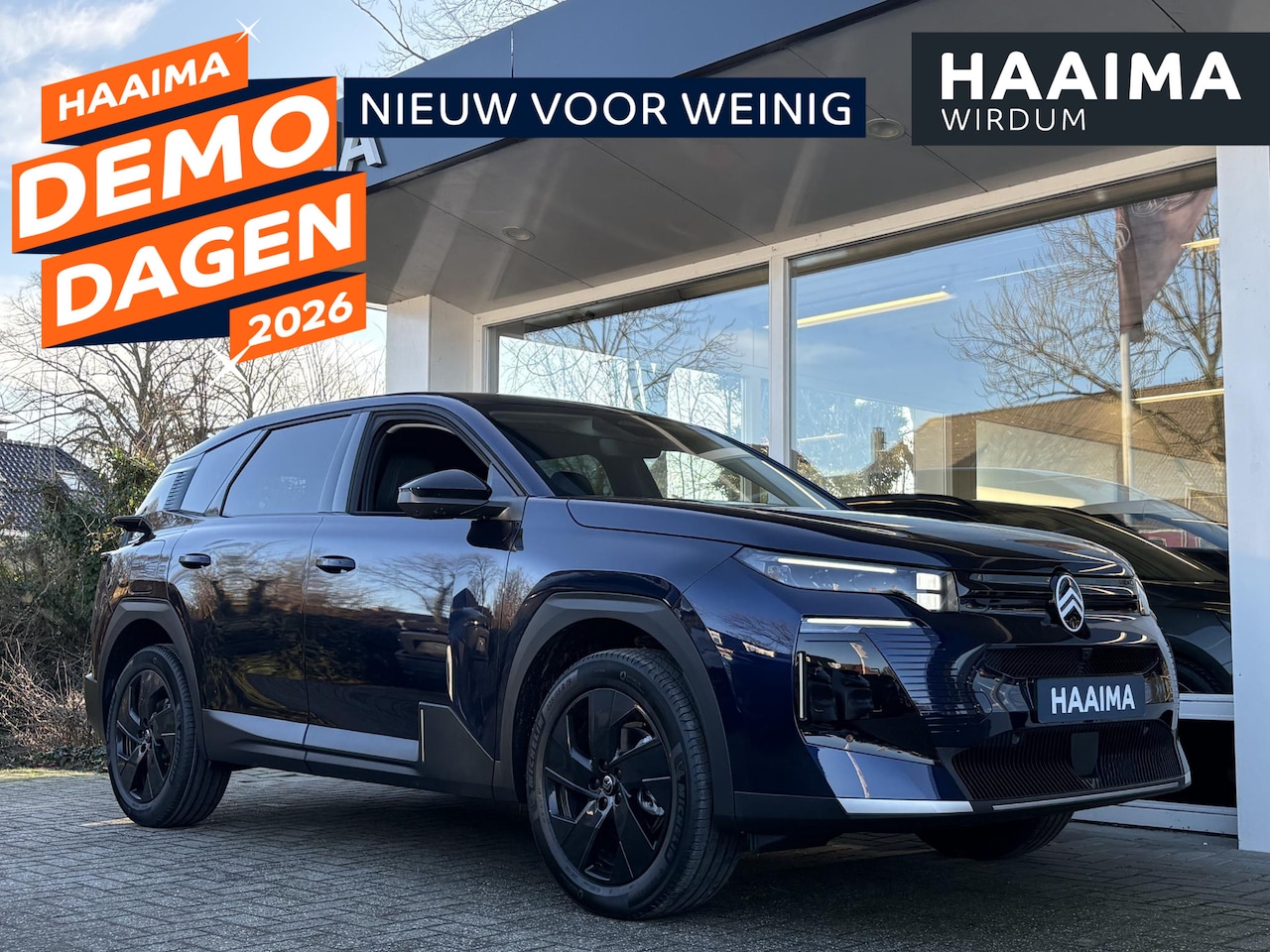 Citroën C5 Aircross - 1.2 Hybrid 145 Business | NIEUW | 8 Jaar garantie | Pack Techno | Blue Eclipse | Snel leve - AutoWereld.nl