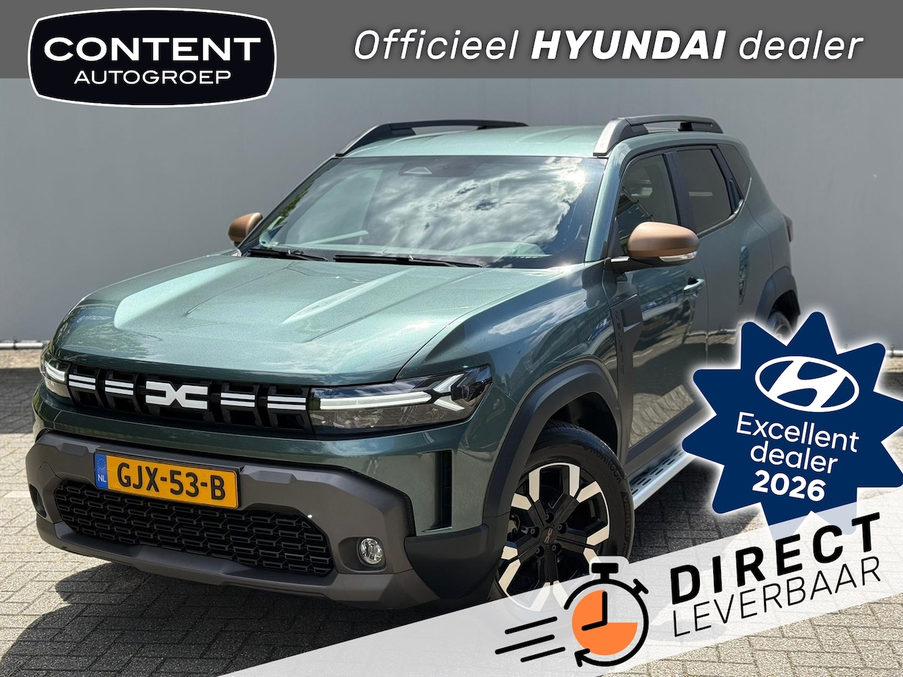 Dacia Duster - 1.6 HYBRID 140pk Aut Extreme |Uniek! - AutoWereld.nl