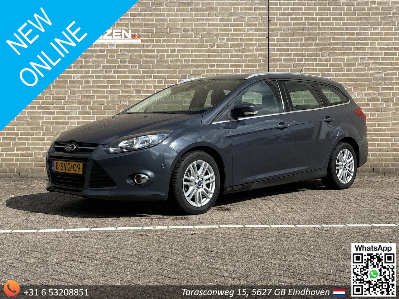 Ford Focus Wagon - 1.6 TDCI ECOnetic Lease Titanium | APK 03-2027 | Climate | Cruise | Navi | PDC | - AutoWereld.nl