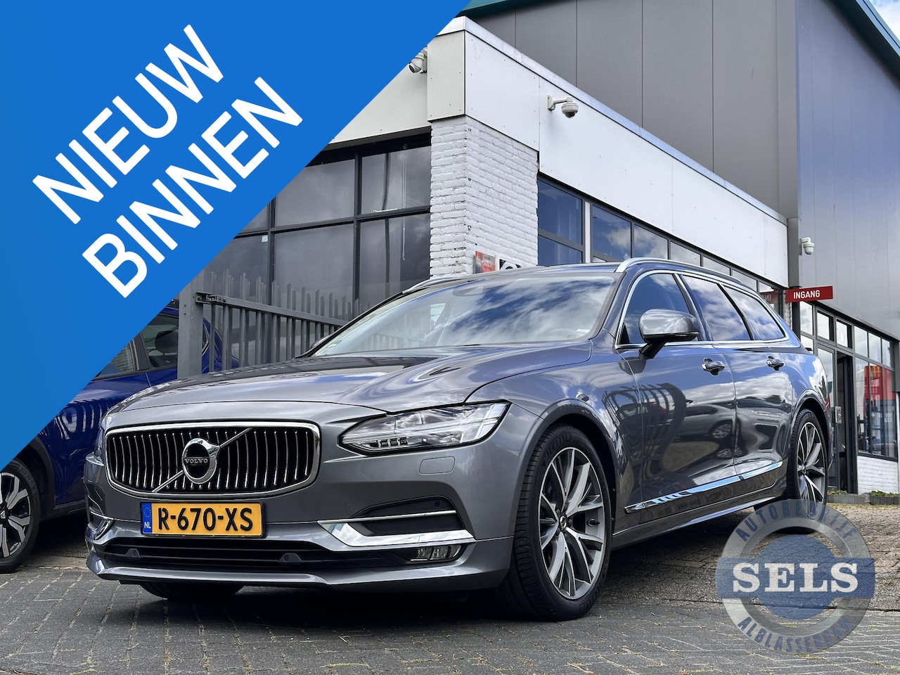 Volvo V90 - 2.0 T5 Inscription KEYLESS/LEDER/PILOTASSIST/STUURVERWARMING - AutoWereld.nl