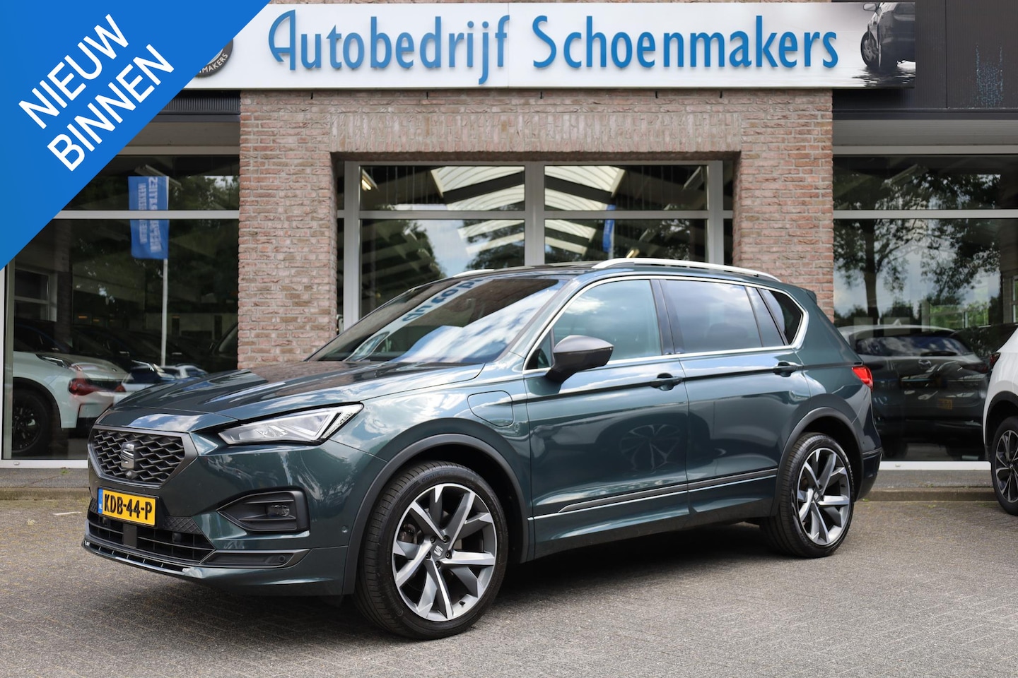 SEAT Tarraco - 1.4 TSI e-Hybrid PHEV FR PANO ELEC-TREKHAAK LEER MEMORY 4XSTOEL/STUURVERW. 360-CAM CARPLAY - AutoWereld.nl
