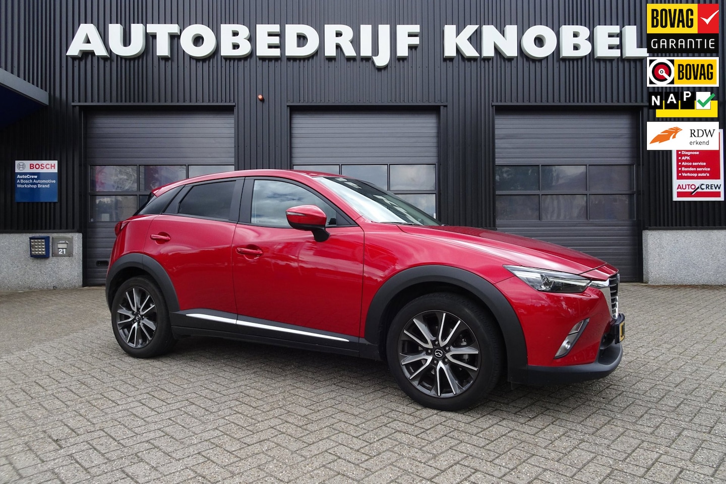 Mazda CX-3 - 2.0 SkyActiv-G 120 GT-M 2.0 SkyActiv-G 120 GT-M, NL AUTO, LAGE KMSTD, NAP, AUTOMAAT, LEDER, LED, BOSE AUDIO, CAMER - AutoWereld.nl