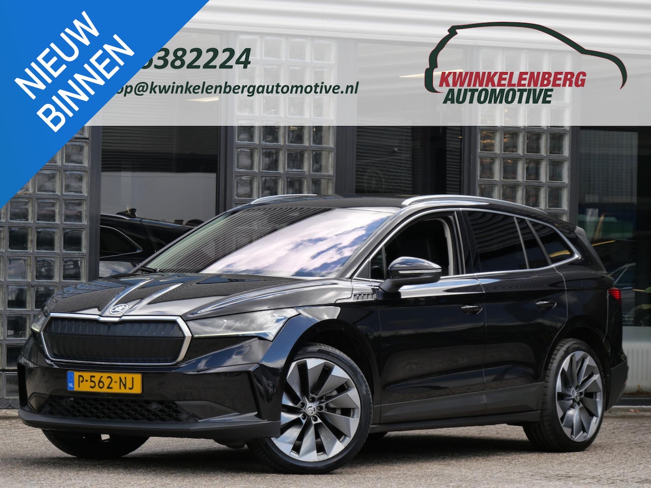 Skoda Enyaq iV - 80/ LEER/ ASSISTENTIE PACK/ COMFORT PACK/ CLIMATE PACK/ MATRIX LED/ 21INCH VELGEN - AutoWereld.nl