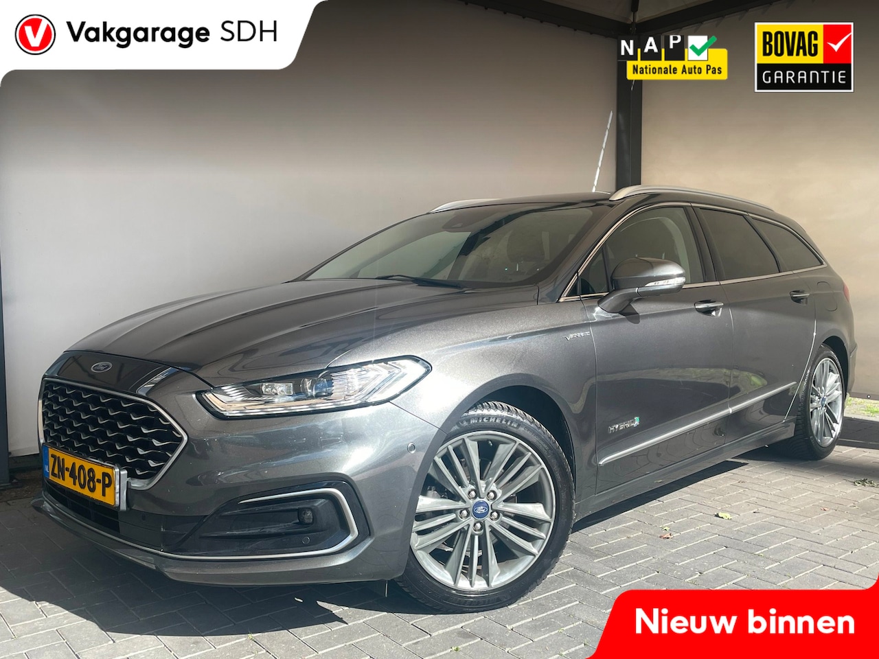 Ford Mondeo Wagon - 2.0 IVCT HEV Vignale|Full Option|Stoelverwarming|Stoelverkoeling|Voorruitverwarming|Massag - AutoWereld.nl