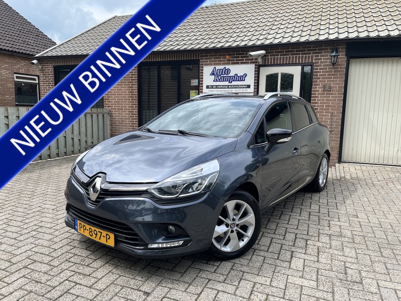 Renault Clio Estate - 0.9 TCe Limited Navigatie Nieuwe A.P.K. - AutoWereld.nl