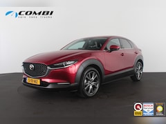 Mazda CX-30 - 2.0 e-SkyActiv-X M Hybrid Luxury > 186pk/Trekhaak/Crystal Red Soul/Bose/Leer/Memory