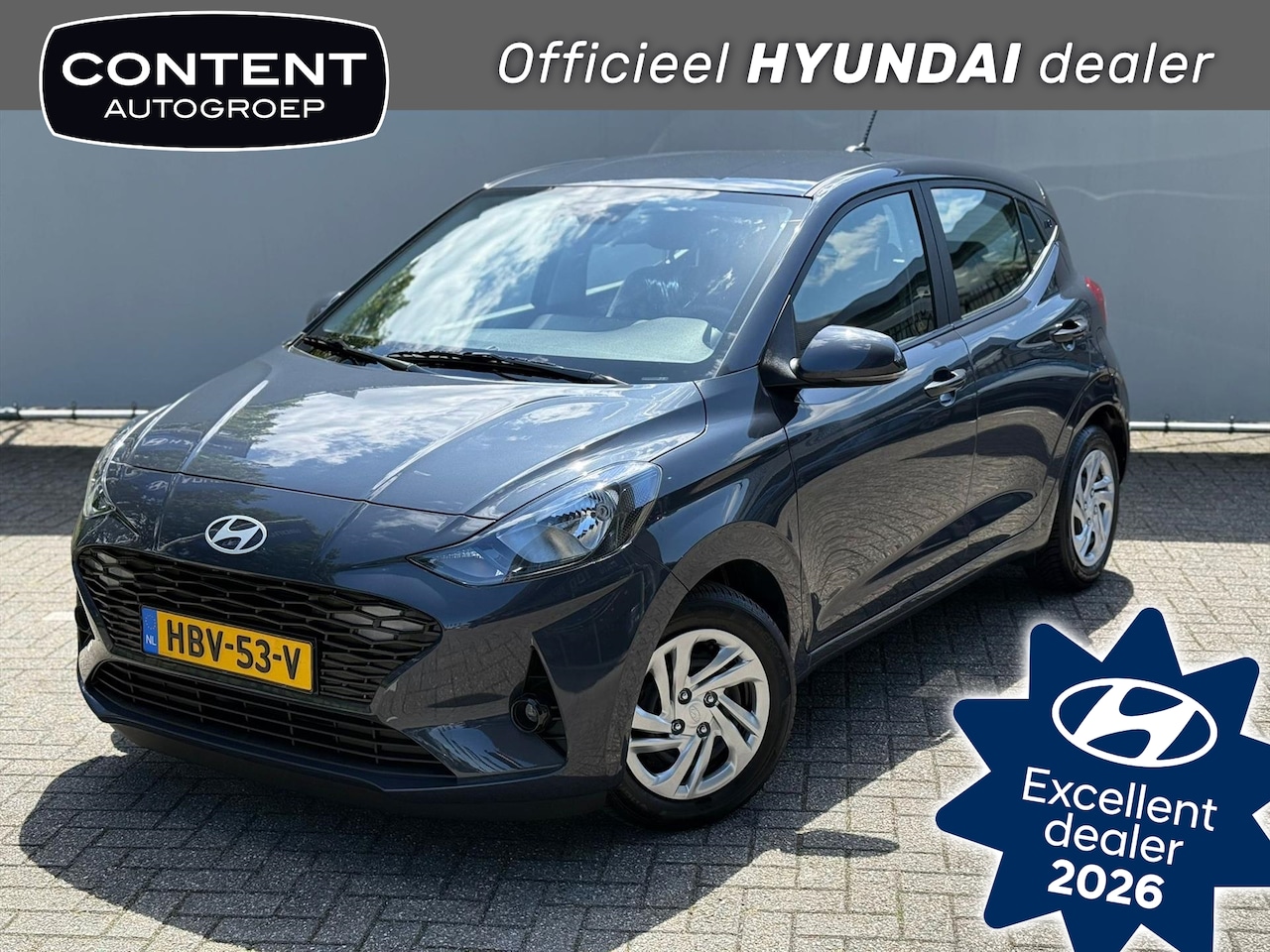 Hyundai i10 - 1.0i Aut Comfort Smart |Navi |Cruise |Airco - AutoWereld.nl