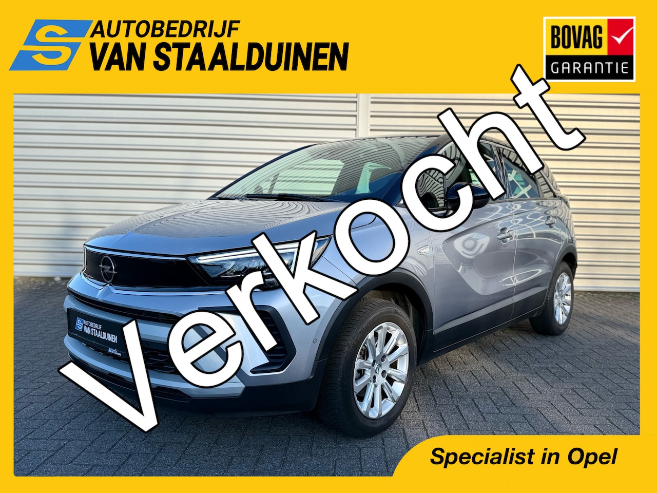 Opel Crossland - 1.2 Turbo 130pk Elegance | Navigatiesysteem | Parkeersensoren voor en achter | Achteruitri - AutoWereld.nl